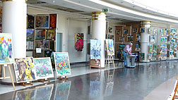 Exhibition of the collection of paintings "Colorful Impressions".
