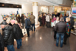 Grand opening of the exhibition "Apple and Honey Fairy Tale".	